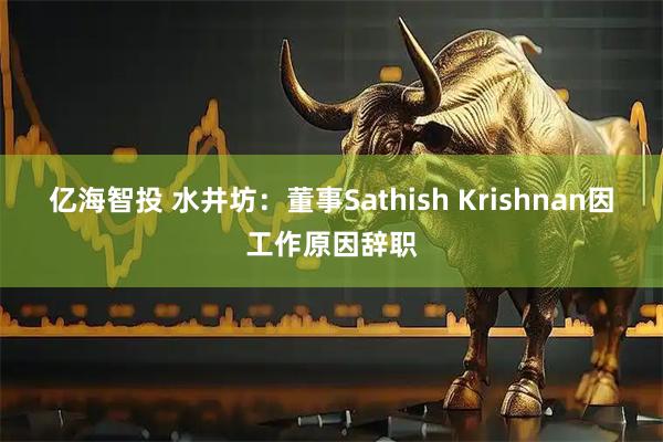 亿海智投 水井坊：董事Sathish Krishnan因工作原因辞职