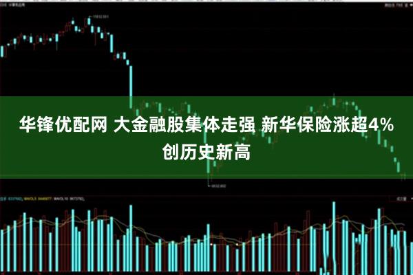 华锋优配网 大金融股集体走强 新华保险涨超4%创历史新高